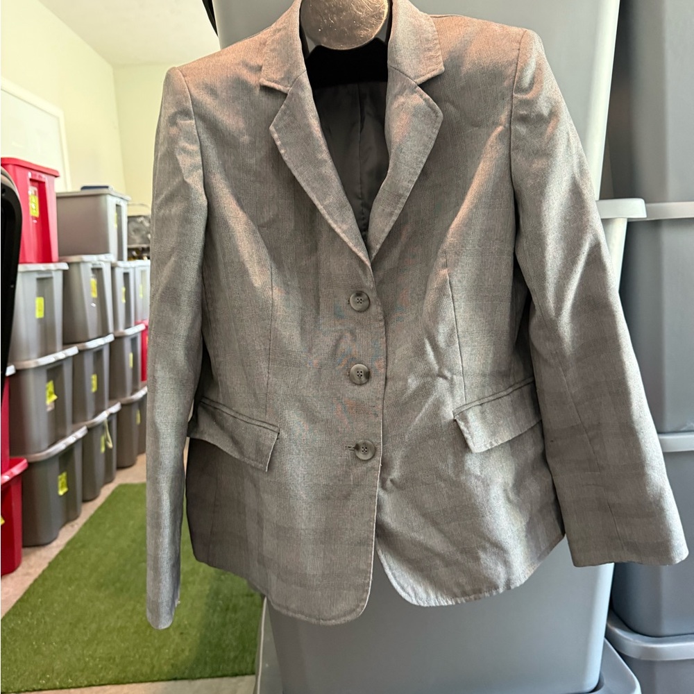 Women's Gray Blazer mp78